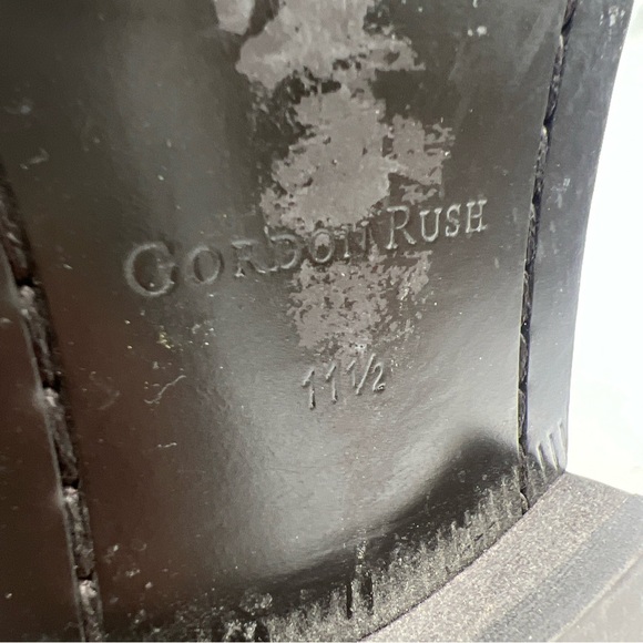 Gordon Rush Mitchell Oxford Leather Dress Shoes Mens 11.5. Excellent Condition - Picture 6 of 15